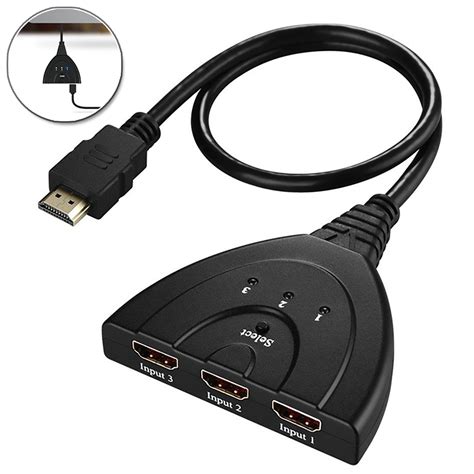 multiple tv cable box splitter